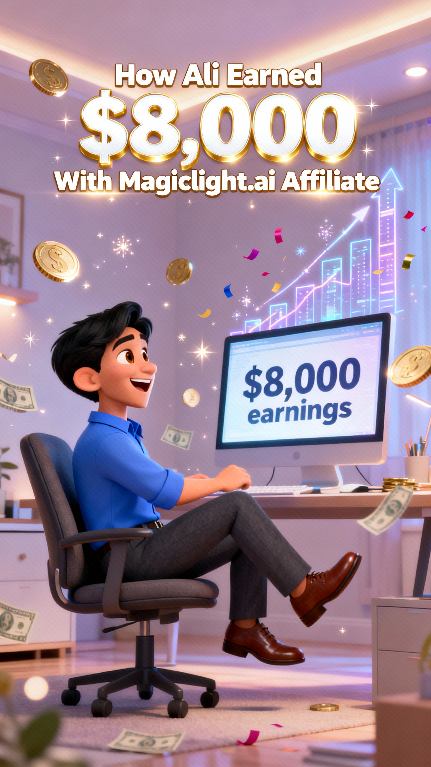 Ali's Success with Magiclight.ai Affiliate Program