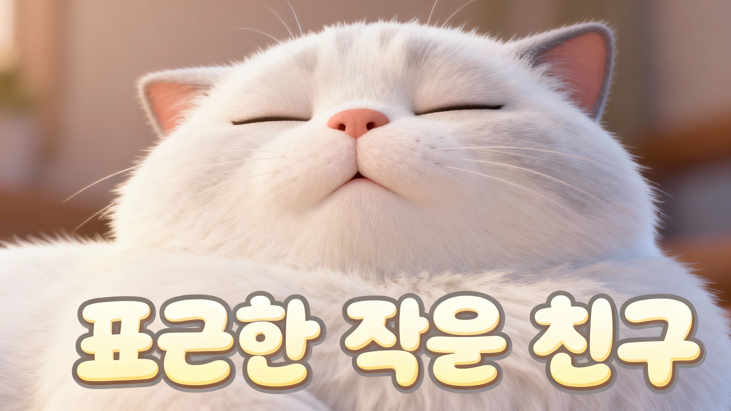 포근한 작은 친구