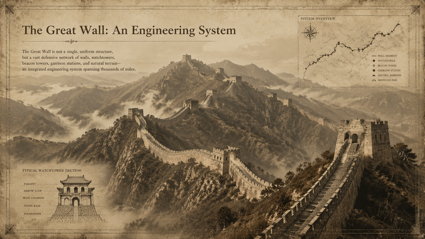 Engineering the Great Wall
