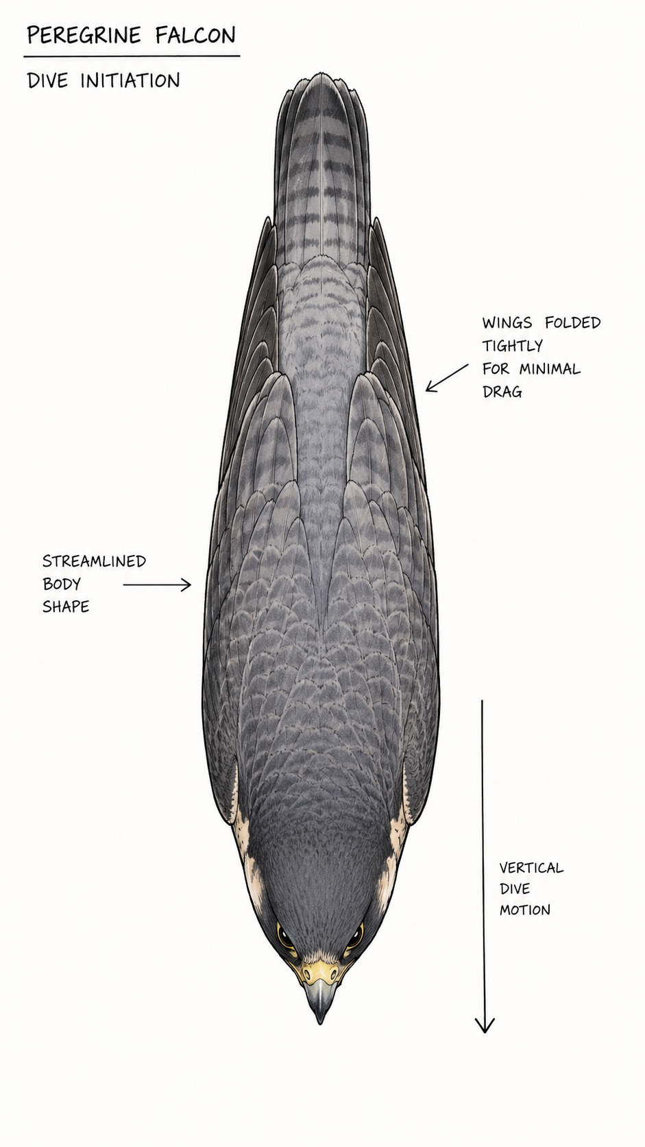 The Physics of Falcon Speed