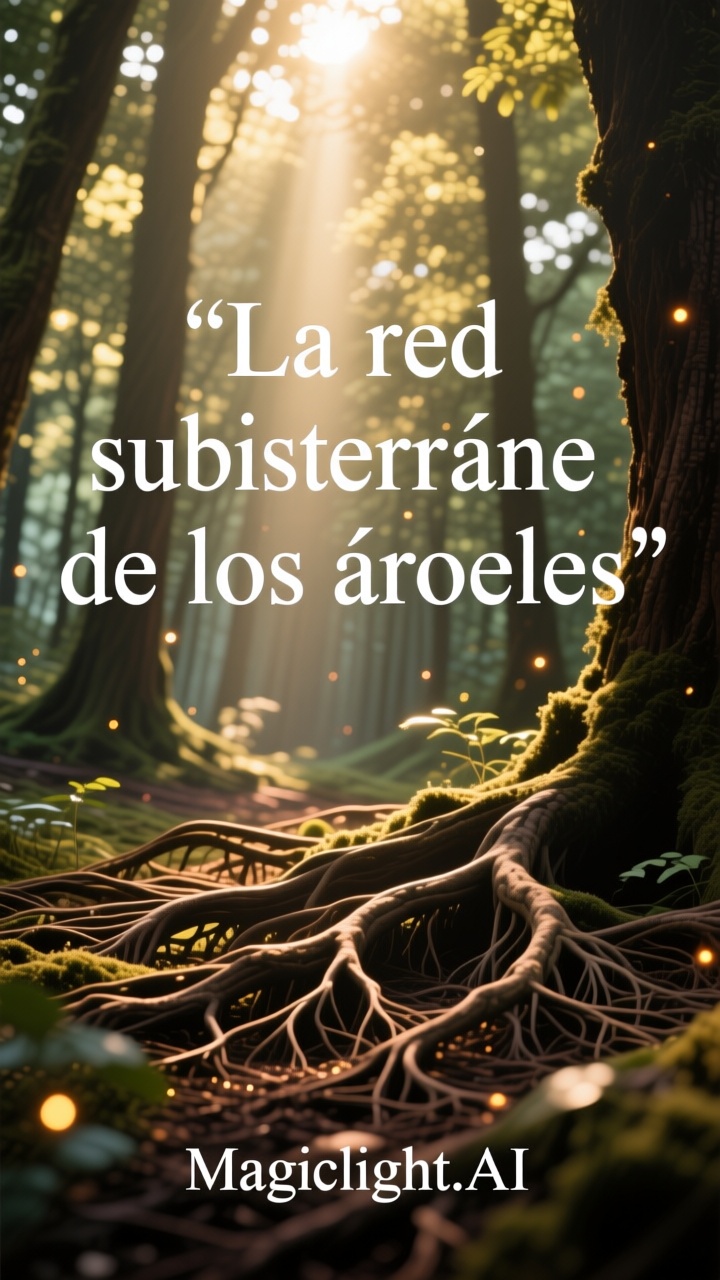 La red subterránea de los árboles