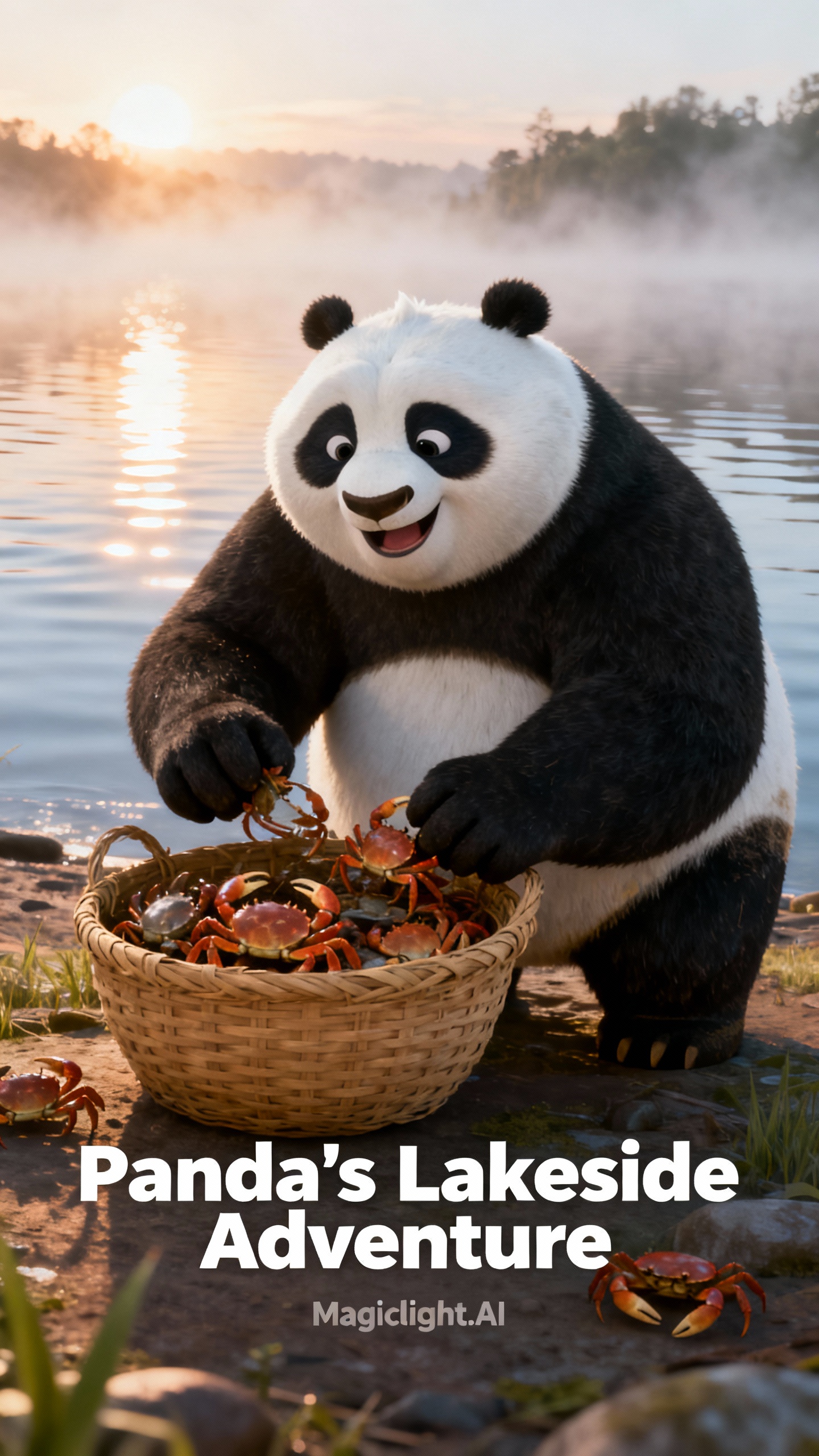 Panda's Lakeside Adventure