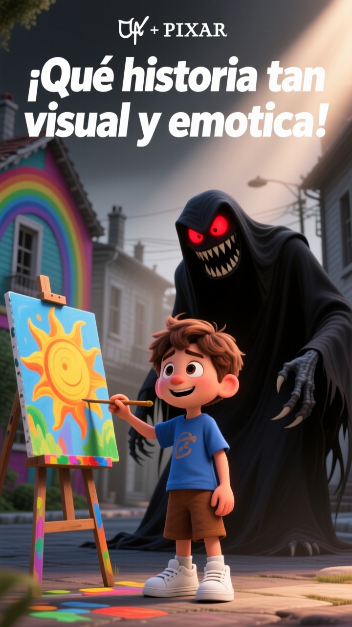 ¡Qué historia tan visual y emotiva!