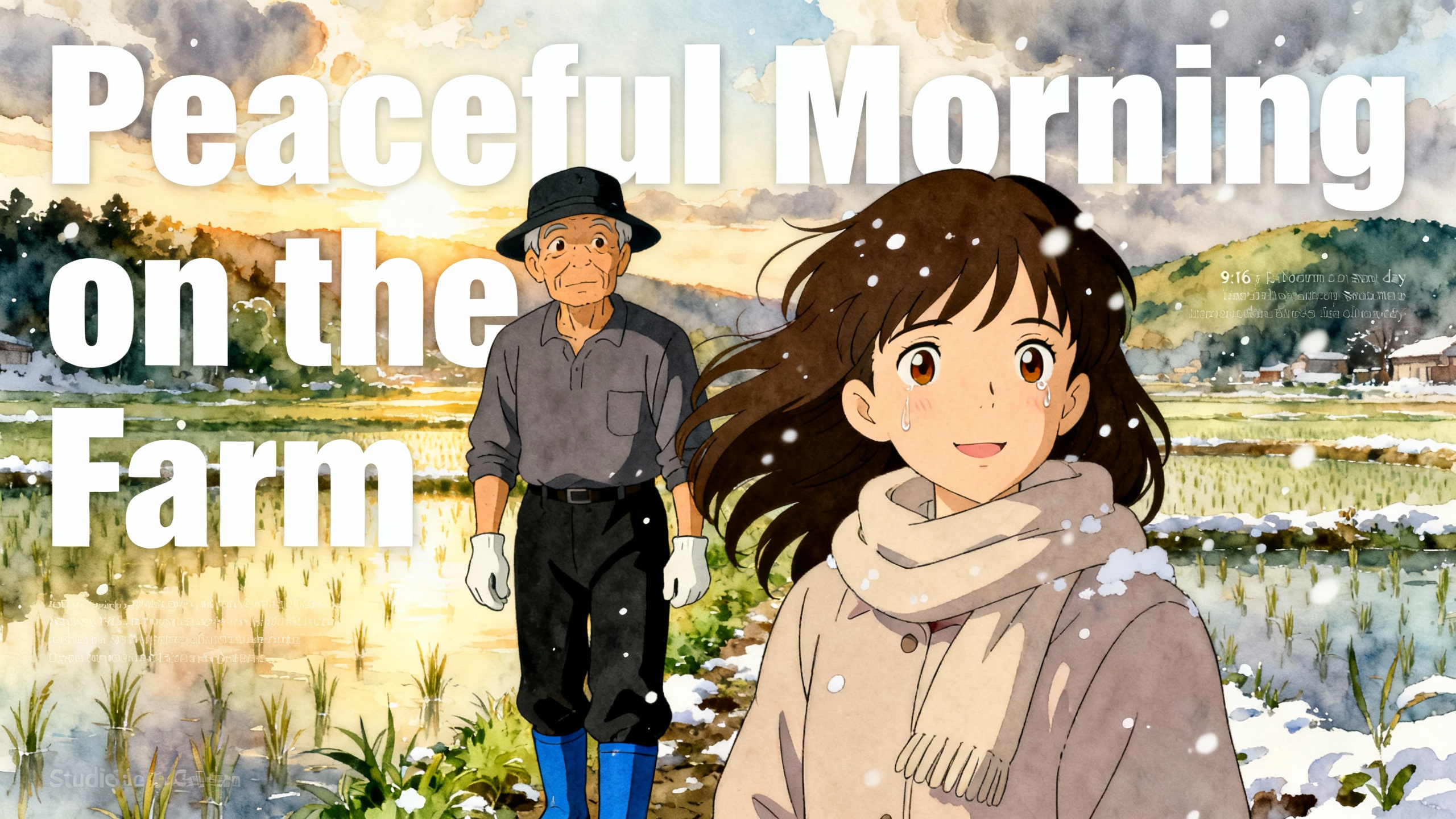 Peaceful Morning on the Farm